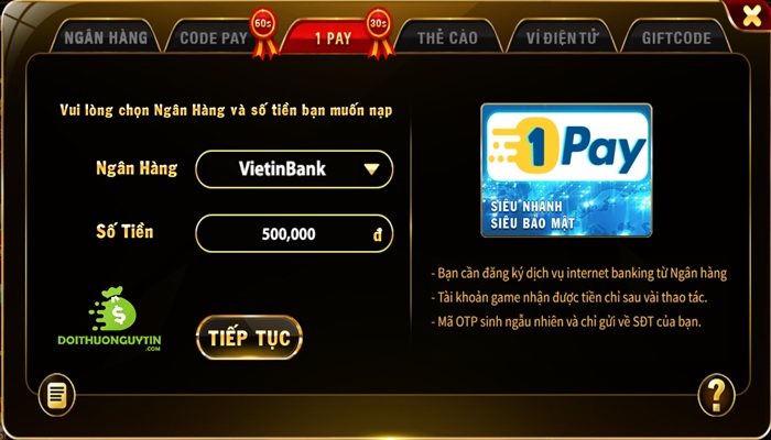 nạp rút tiền hitclub
