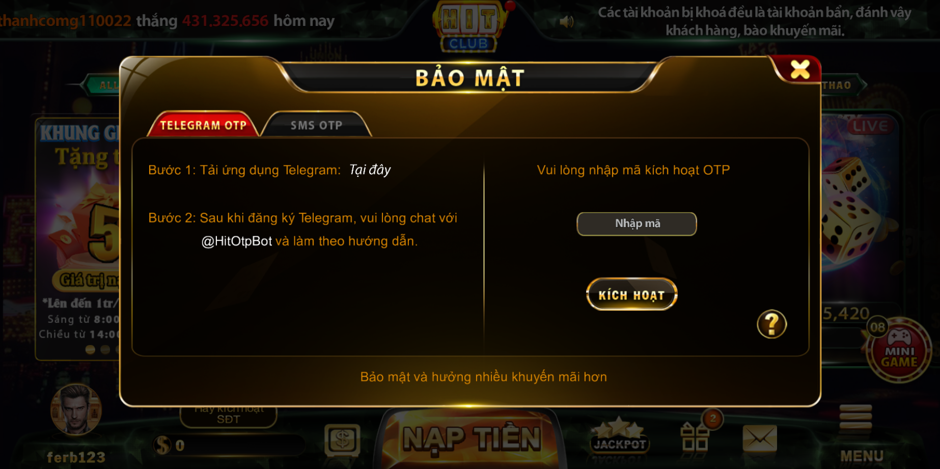 Chính sách bào mật thông tin hoàn thiện 