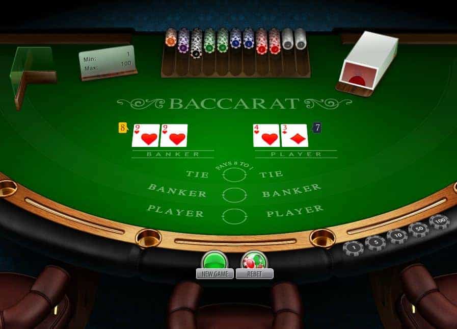 Cách chơi Baccarat trực tuyến 