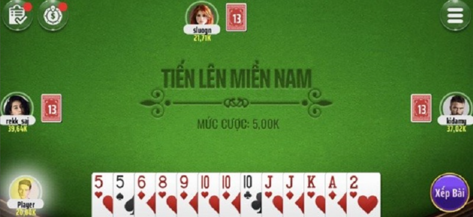 Tiến lên miền Nam Hitclub